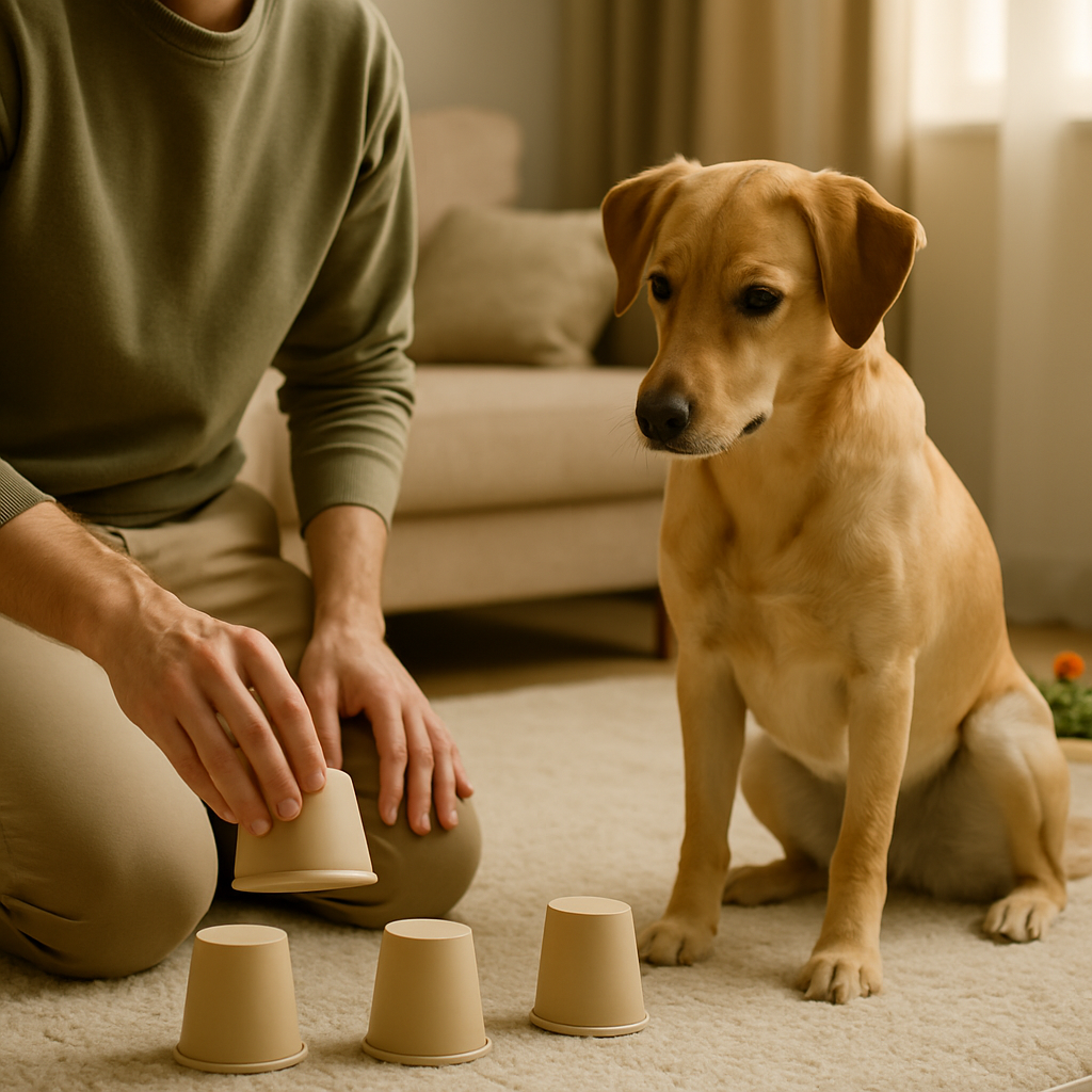 Intelligenzspiele für Hunde: Bindung stärken BarkingDogProblem